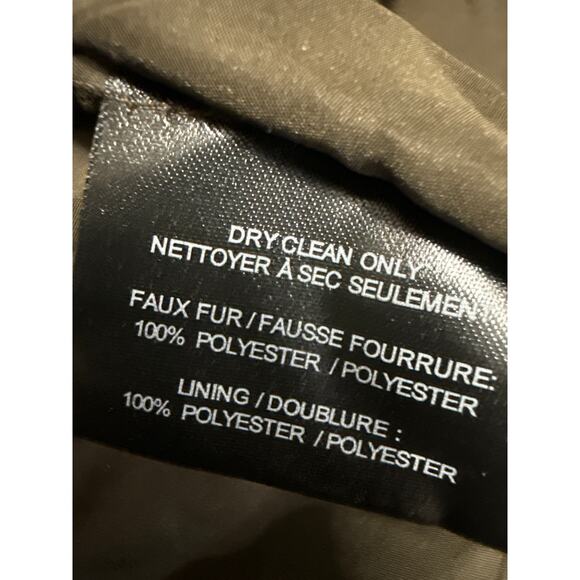 Lamarque Brown Fleece Faux Fur Long Sleeve Sweater Teddy Coat Jacket Size M - Picture 5 of 5